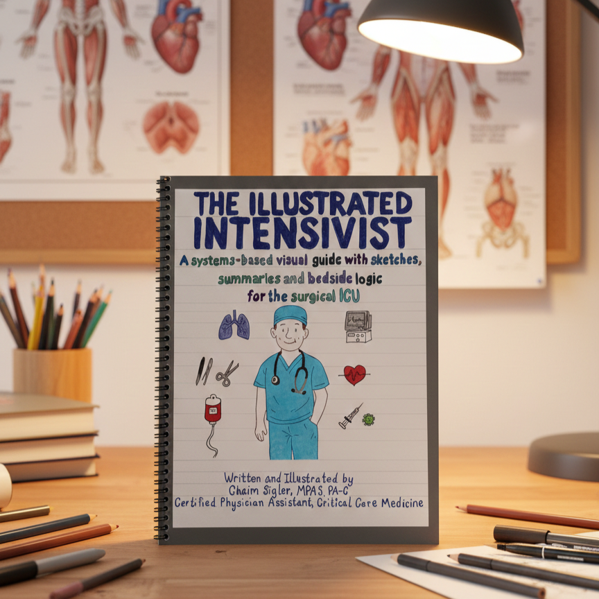 When critical decisions feel overwhelming, The Illustrated Intensivist ICU is here to guide you 🏥