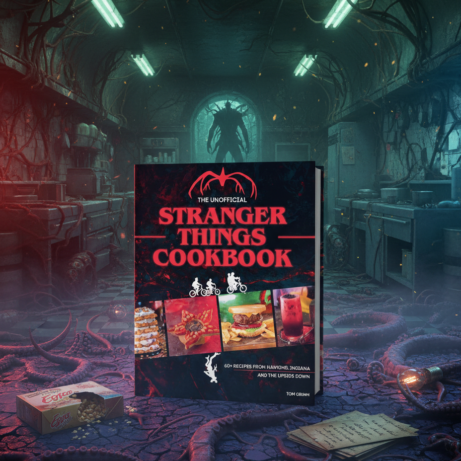 When themed cooking feels confusing or repetitive, The Unofficial Stranger Things Cookbook is here to guide you 🍔