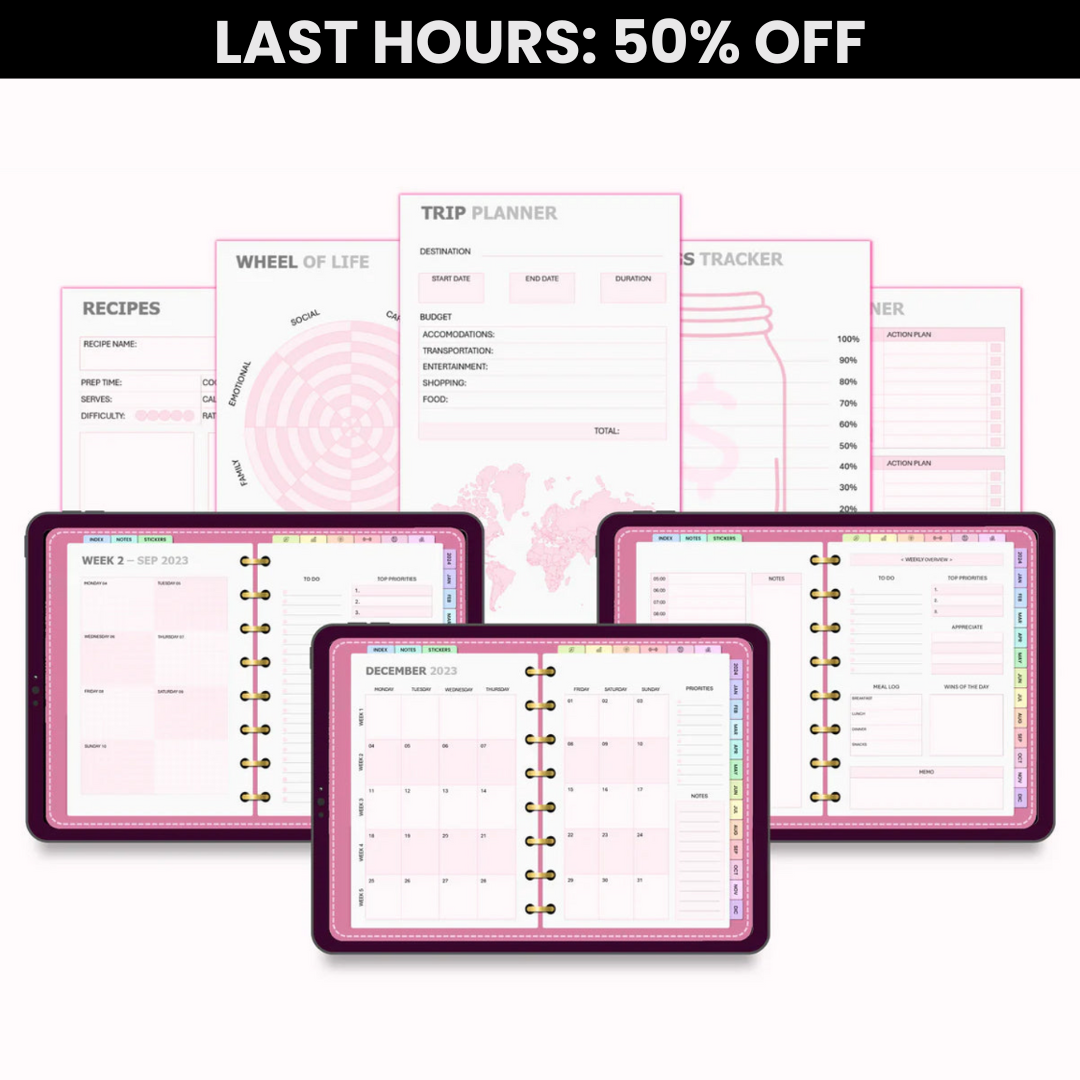 Plenly - The All-Inclusive Digital Planner (50% OFF)
