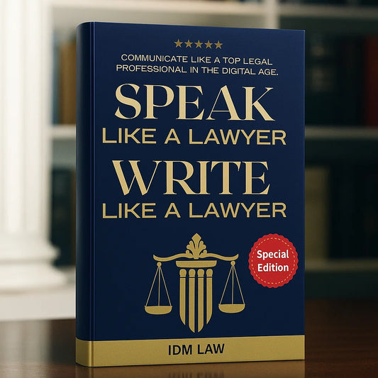 Speak Like a Lawyer Write Like a Lawyer (50% OFF)